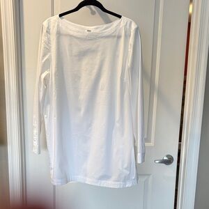 J. Jill White Textured Blouse